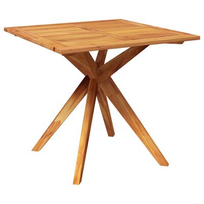 vidaXL Ensemble à manger de jardin 3 pcs Bois d'acacia solide