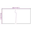 vidaXL Paravent de balcon marron clair 300x100 cm r&eacute;sine tress&eacute;e