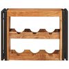 vidaXL &Eacute;tag&egrave;re &agrave; vin Marron 100 x 45 x 33 cm Bois d'Acacia Massif