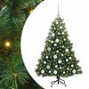 vidaXL Sapin de No&euml;l artificiel Vert 120 cm PE et PVC