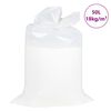 vidaXL Remplissage Pouf EPS 50 L, Blanc, 18 kg/m³
