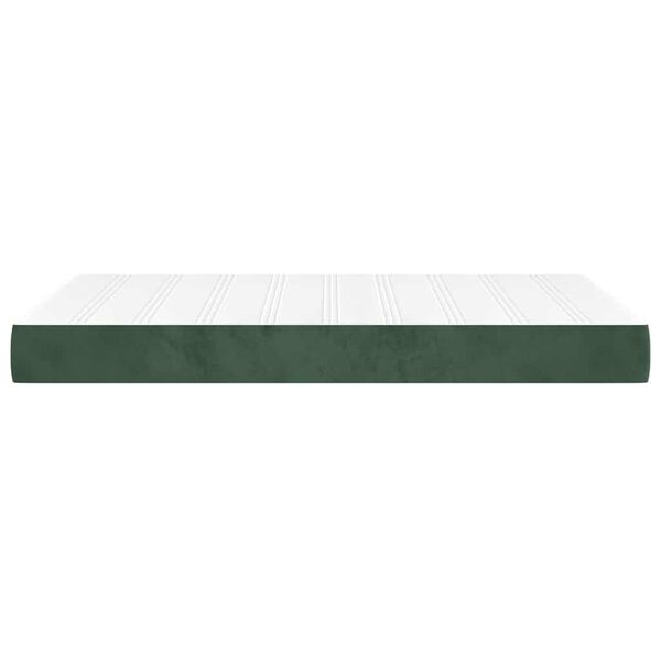 vidaXL Matelas de lit &agrave; ressorts ensach&eacute;s fermet&eacute; moyenne 120x220x20 cm velours