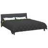 vidaXL Duvet d'hiver Vert et Anthracite 220 x 260 cm Microfibre