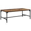 vidaXL Table basse Bois Ancien 100 x 50 x 35 cm Bois d'ing&eacute;nierie