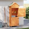 vidaXL Armoire de rangement de jardin Marron 42,5x64x190 cm