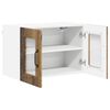 vidaXL Armoire de cuisine avec porte 2 pcs Bois ancien 60 x 31 x 40 cm