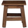 vidaXL Tabouret Naturel 26 x 26 x 26 cm Bois d'Acajou