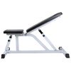 vidaXL Banc d'entra&icirc;nement avec jeu d'halt&egrave;res 30,5 kg