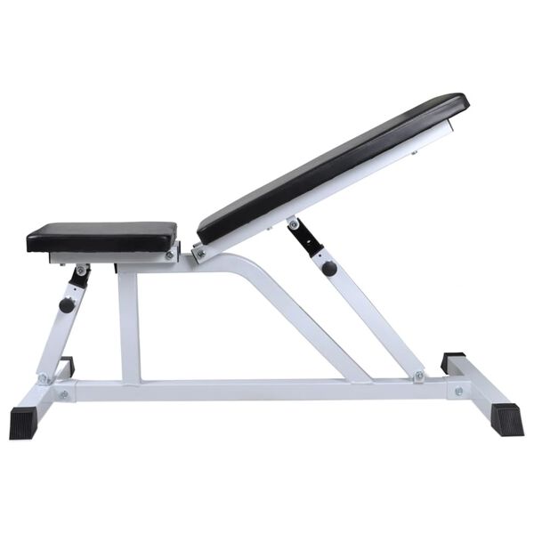 vidaXL Banc d'entra&icirc;nement avec jeu d'halt&egrave;res 30,5 kg