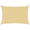 vidaXL Voile d'ombrage sable 7x6 m 100 % polyester oxford