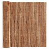 vidaXL Cl&ocirc;ture en &eacute;corce Marron 400 x 180 cm &Eacute;corce