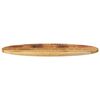 vidaXL Dessus de table 140x50x2,5 cm ovale bois massif de manguier