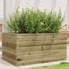 vidaXL Jardini&egrave;re 90x60x45,5 cm bois de pin impr&eacute;gn&eacute;