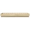 vidaXL Cadre de lit sans matelas ch&ecirc;ne sonoma 90x190 cm