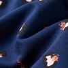 Sweatshirt &agrave; capuche pour enfants bleu marine 128