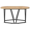vidaXL Table basse Ch&ecirc;ne artisanal 80 x 40 x 40.5 cm