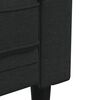 vidaXL Ensemble de canap&eacute;s 2 pcs noir tissu