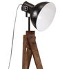 vidaXL Lampadaire 25 W noir 45x45x120 cm E27