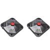 Lot de 2 chauffages solaires pour piscine 735 W