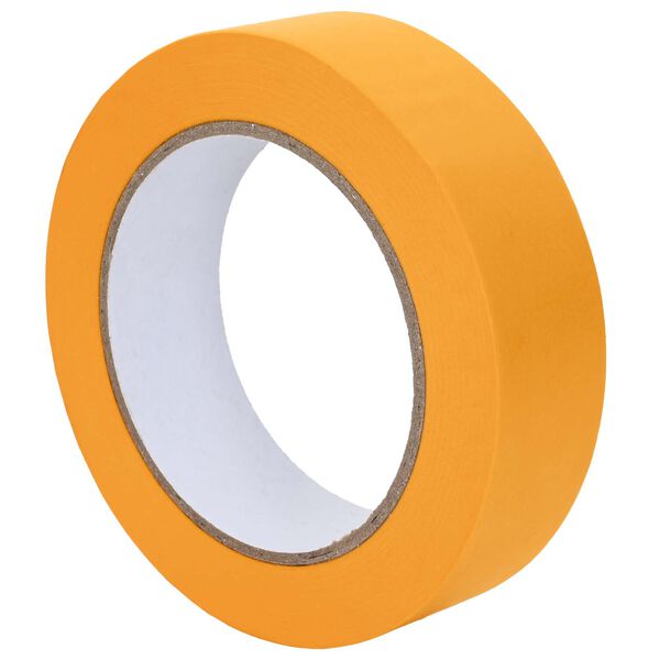 vidaXL Rubans de masquage pour peintre 50 pcs Jaune 25 mm x 50 m