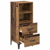 vidaXL Buffet Bois ancien 34 x 34,5 x 90 cm Bois d'ing&eacute;nierie