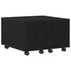 vidaXL Table basse Ch&ecirc;ne noir 60 x 60 x 38 cm Bois d'ing&eacute;nierie