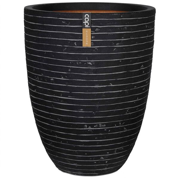 Capi Pot &agrave; fleurs Nature Row 36 x 47 cm Anthracite PKRWZ782