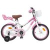 vidaXL V&eacute;lo pour Enfants 14 Pouces pour les 3-5 ans Rose clair