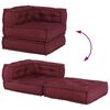 vidaXL Canap&eacute; modulaire marron 70x70x54 tissu