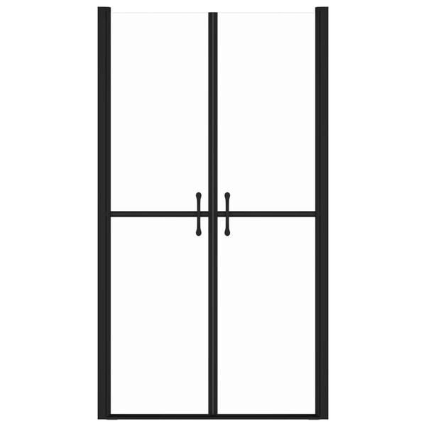 vidaXL Porte de douche ESG transparent (88-91)x190 cm
