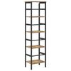vidaXL &Eacute;tag&egrave;re Ch&ecirc;ne artisanal 40 x 29,5 x 149 cm Bois d'ing&eacute;nierie