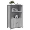 vidaXL Buffet haut sonoma gris 62x32x103,5 cm bois d'ing&eacute;nierie