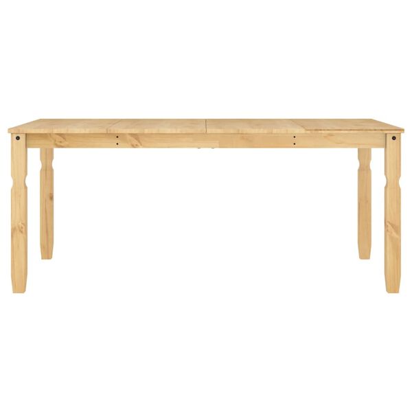 vidaXL Table à manger Corona 180x90x75 cm bois massif de pin