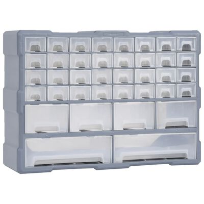 vidaXL Organisateur multi-tiroirs avec 38 tiroirs 52x16x37,5 cm