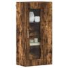 vidaXL Cabinet en Bois Ch&ecirc;ne fum&eacute; 50 x 29 x 100 cm Bois d'ing&eacute;nierie