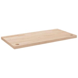 vidaXL Dessus de bureau 80x40x2,5 cm bois massif de pin