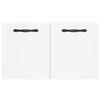 vidaXL Armoire murale Blanc 60x36,5x35 cm Bois d'ing&eacute;nierie