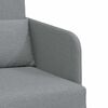 vidaXL Canap&eacute;-Lit Gris clair 65 x 80 x 83 cm tissu