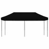 vidaXL Tente de f&ecirc;te Noir 292 x 580 x 315 cm Tissu Oxford