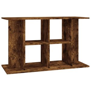 vidaXL Support pour aquarium ch&ecirc;ne fum&eacute; 100x40x60 cm bois d'ing&eacute;nierie