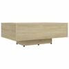vidaXL Table basse Ch&ecirc;ne sonoma 85x55x31 cm Bois d'ing&eacute;nierie