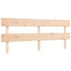 vidaXL Cadre de lit sans matelas bois massif de pin
