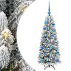 vidaXL Sapin de No&euml;l artificiel Blanc 120 cm