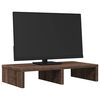 vidaXL Support de moniteur chêne marron 50x27x10 cm bois d'ingénierie