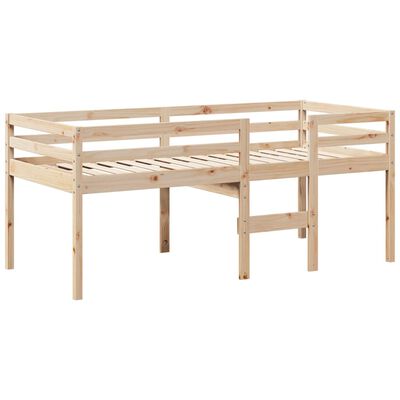 vidaXL Lit haut sans matelas 90x190 cm bois de pin massif