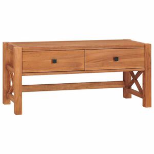 vidaXL Meuble TV 100x40x45 cm Bois de teck