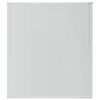 vidaXL Store Aluminium 100 x 130 cm Blanc
