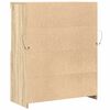 vidaXL Buffet ch&ecirc;ne sonoma 81x37x100 cm bois d'ing&eacute;nierie