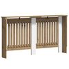 vidaXL Cache-Radiateur Ch&ecirc;ne artisanal 152 x 19 x 81,5 cm