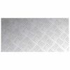 vidaXL Nez de marche Rectangulaire 2 pcs Argent&eacute; 60 x 30 cm Aluminium